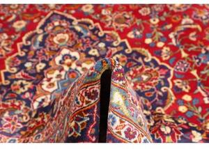 Tappeto Ardakan Medaglione Floreale Rosso Blu Scuro 248x350 Cm