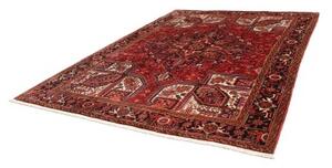 Tappeto Gorawan Stilizzato Rosso Blu Scuro 260x336 Cm