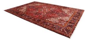 Tappeto Gorawan Stilizzato Rosso Blu Scuro 252x367 Cm