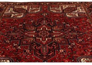 Tappeto Gorawan Stilizzato Rosso Blu Scuro 260x336 Cm