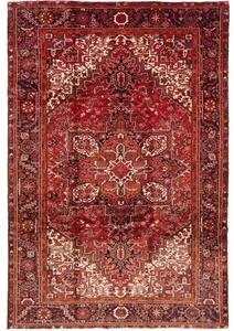 Tappeto Gorawan Stilizzato Rosso Blu Scuro 252x367 Cm
