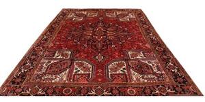 Tappeto Gorawan Stilizzato Rosso Blu Scuro 260x336 Cm