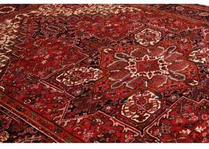 Tappeto Gorawan Stilizzato Rosso Blu Scuro 252x367 Cm