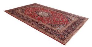 Tappeto Ardakan Medaglione Floreale Rosso Blu Scuro 197x308 Cm