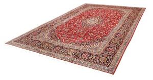 Tappeto Ardakan Medaglione Floreale Rosso Blu Scuro 228x350 Cm