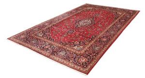 Tappeto Ardakan Medaglione Floreale Rosso Blu Scuro 197x312 Cm