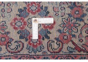 Tappeto Sarough Medaglione Floreale Rosso Avorio 276x407 Cm