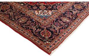 Tappeto Ardakan Medaglione Floreale Rosso Blu Scuro 200x298 Cm