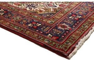Tappeto Tabriz Stilizzato Rosso Blu 200x308 Cm