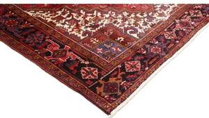 Tappeto Gorawan Stilizzato Rosso Scuro Blu Scuro 237x332 Cm