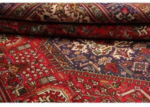 Tappeto Tabriz Stilizzato Rosso Blu 200x308 Cm