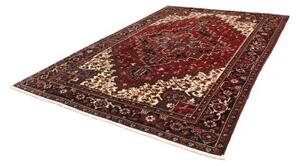 Tappeto Gorawan Stilizzato Rosso Avorio 227x312 Cm
