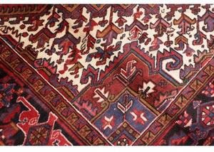 Tappeto Gorawan Stilizzato Rosso Scuro Blu Scuro 237x332 Cm