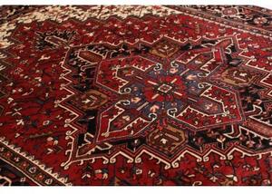 Tappeto Gorawan Stilizzato Rosso Avorio 227x312 Cm
