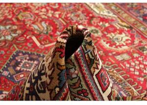 Tappeto Tabriz Stilizzato Rosso Blu 200x308 Cm