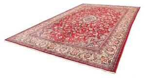 Tappeto Sarough Medaglione Floreale Rosso Avorio 276x407 Cm