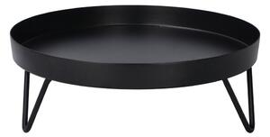 Vassoio decorativo in metallo ø 24 cm – Dakls