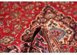 Tappeto Ardakan Medaglione Floreale Rosso Blu Scuro 197x312 Cm