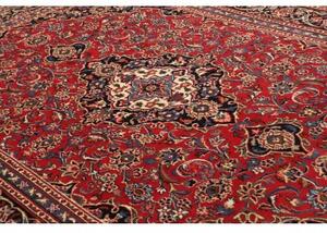 Tappeto Kashmar Medaglione Floreale Rosso Blu Scuro 196x301 Cm