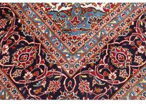 Tappeto Ardakan Medaglione Floreale Rosso Blu Scuro 300x404 Cm