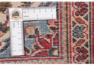 Tappeto Kashmar Medaglione Floreale Rosso Blu Scuro 196x301 Cm