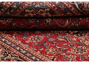 Tappeto Kashmar Medaglione Floreale Rosso Blu Scuro 196x301 Cm