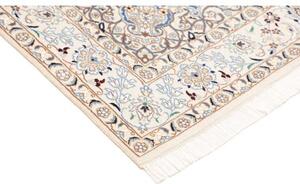 Tappeto Nain 9la Medaglione Floreale Blu Avorio 143x238 Cm