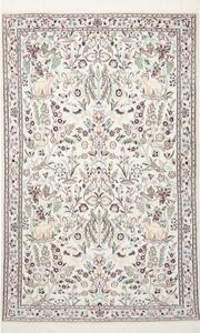Tappeto Nain 9la Figurativo Avorio Bordeaux 103x163 Cm