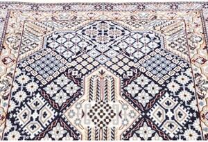 Tappeto Nain 9la Stilizzato Blu Scuro Beige 92x120 Cm