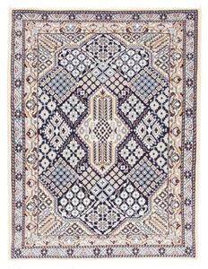 Tappeto Nain 9la Stilizzato Blu Scuro Beige 92x120 Cm