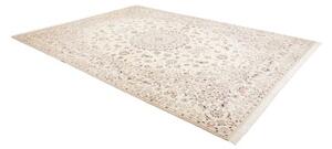 Tappeto Nain 9la Medaglione Floreale Avorio Rosso 255x345 Cm