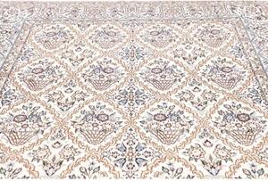 Tappeto Nain 9la Stilizzato Avorio Blu 204x302 Cm