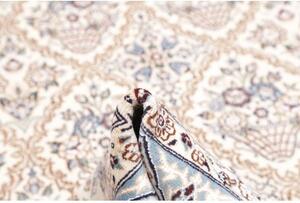 Tappeto Nain 9la Stilizzato Avorio Blu 204x302 Cm