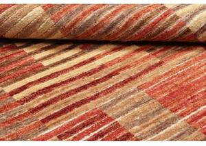 Tappeto Mosaic Geometrico Rosso Mattone Beige 127x184 Cm