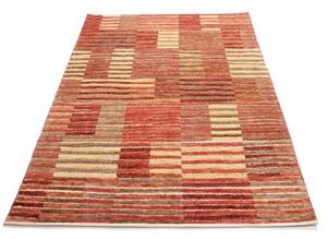Tappeto Mosaic Geometrico Rosso Mattone Beige 127x184 Cm
