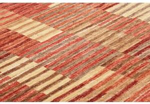 Tappeto Mosaic Geometrico Rosso Mattone Beige 127x184 Cm
