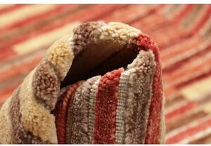 Tappeto Mosaic Geometrico Rosso Mattone Beige 127x184 Cm