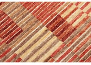 Tappeto Mosaic Geometrico Rosso Mattone Beige 127x184 Cm