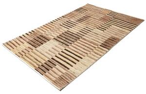 Tappeto Mosaic Geometrico Marrone Beige 125x196 Cm