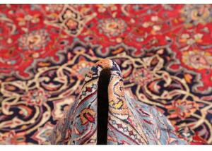 Tappeto Sarough Medaglione Floreale Rosso Blu 255x350 Cm