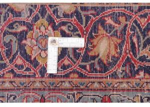 Tappeto Sarough Medaglione Floreale Rosso Blu 255x350 Cm
