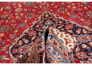 Tappeto Ardakan Medaglione Floreale Rosso Blu Scuro 242x343 Cm