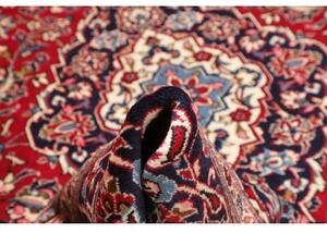 Tappeto Ardakan Medaglione Floreale Rosso Blu Scuro 247x363 Cm