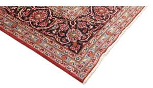 Tappeto Ardakan Medaglione Floreale Rosso Blu Scuro 293x393 Cm