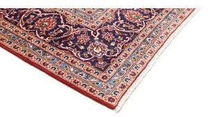 Tappeto Ardakan Medaglione Floreale Rosso Blu Scuro 242x343 Cm