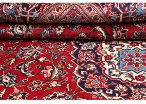 Tappeto Ardakan Medaglione Floreale Rosso Blu Scuro 247x363 Cm