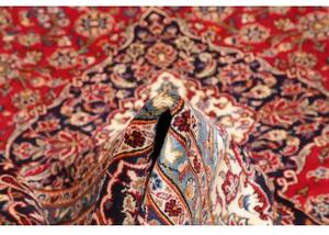 Tappeto Ardakan Medaglione Floreale Rosso Blu Scuro 243x350 Cm