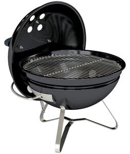 Outsunny Barbecue a Carbonella, Barbecue a Sfera Portatile con Maniglia sul Coperchio e Prese d'Aria Regolabili, 41x41x44 cm, Nero | Aosom Italy