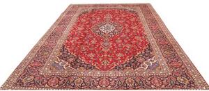 Tappeto Ardakan Medaglione Floreale Rosso Blu Scuro 255x350 Cm