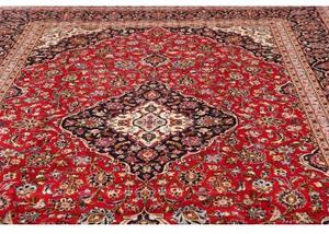 Tappeto Ardakan Medaglione Floreale Rosso Blu Scuro 246x349 Cm